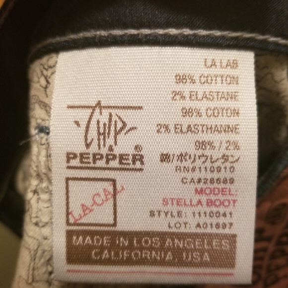 Chip & Pepper boot cut jeans - Picture 4 of 7